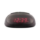 Despertador Rádio Relógio Preto Herweg 8112