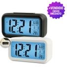 Despertador Relógio Digital com Luz Noturna Alarme Forte Snooze e Exibição de Temperatura Despertador Relógio Digital com Luz Noturna Alarme Forte Snooze e Exibição de Temperatura