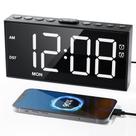 Despertador Roxicosly Digital para pessoas que dormem muito no quarto
