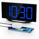 Despertador Roxicosly Loud Digital para pessoas que dormem muito no quarto