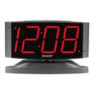 Despertador Sharp Home LED Digital Swivel Base Gun Metal