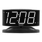 Despertador Sharp Home LED Digital Swivel Base Preto-Branco Despertador Sharp Home LED Digital Swivel Base Preto-Branco