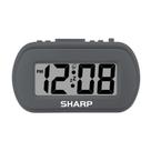 Despertador Sharp SPC483CAMZ de plástico tátil com luz de fundo azul