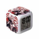 Despertador Square LED Digital Motosserras Mans para crianças