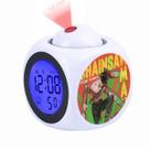 Despertador Square LED Digital Motosserras Mans para crianças