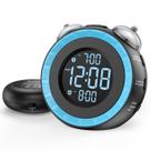 Despertador Succe Loud Dual com agitador de cama para pessoas que dormem pesado