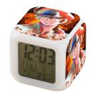 Despertador Works Cells Square LED Digital com despertador