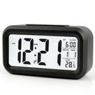 Despertadores crianças negras bateria operada digital deck despertador scd display backlight calendar s