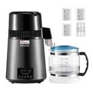 Destilador de água VEVOR 4L 1750W com pote de vidro em aço inoxidável