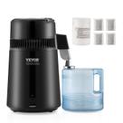Destilador de água VEVOR 4L 750W com filtro purificador de água pura Destilador de água VEVOR 4L 750W com filtro purificador de água pura