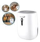 Desumidificador De Ar Ambiente Eletrico Antimofo 500ml Portátil c/ Led Importway Branco