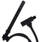 Desviador chuveiro, flexivel e ducha manual 2984 black matte fani