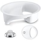 Desviador de urina Privy Separador de urina completo Frienda White Desviador de urina Privy Separador de urina completo Frienda White