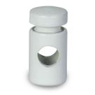 Desviador Para Fio Pendente Luminária Lustre Teto Branco