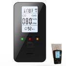 Detector 4 em 1 com Tela HD e Sensor Inteligente de Temperatura e Umidade