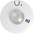 Detector de fumaça First Alert BRK 7020BSL com fio rígido com estroboscópio