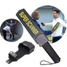 Detector De Metais Com Bateria Cor Preto