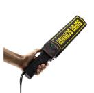 Detector de metais portátil com alarme vibra preto - Countertech