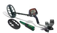 Detector de metais Teknetics Eurotek Pro com bobina de 28 cm e pinpointer