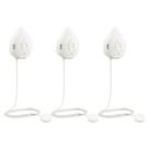 Detector de vazamento de água Moen Flo Smart White, pacote com 3 unidades 920-005