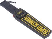Detector Sensor De Metais Portatil Scanner Profisisonal Preto