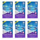 DeTek Cross Flosser Plaque Control Floss Picks 75 quilates x6