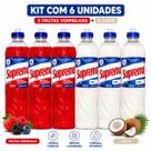 Detergente Lava Louça Liquido Suprema Misto 3 Coco e 3 Frutas Vermelhas 500ml Total 6 Unidades Detergente Lava Louça Liquido Suprema Misto 3 Coco e 3 Frutas Vermelhas 500ml Total 6 Unidades