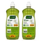 Detergente Lava Louças Biodegradável Concentrado Kit 2 Unidades Erva Doce 650ml Biowash Detergente Lava Louças Biodegradável Concentrado Kit 2 Unidades Erva Doce 650ml Biowash
