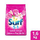 Detergente Lava Roupas Pó Surf Rosas Lis 1.6Kg