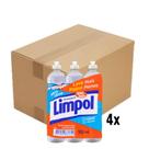 Detergente LIMPOL Cristal com 6 Unidades 500ml cada Leve Mais Pague Menos - Caixa com 4 unidades