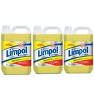 Detergente líquido neutro Limpol 5lts - Kit com 03 galões