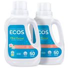 Detergente Líquido para Roupas ECOS Magnolia Lily Hipoalergênico 2x1,5 L