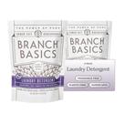 Detergente para roupa Branch Basics, pacote com 2 unidades, 1,8 kg, à base de plantas