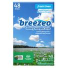 Detergente para roupa Breezeo Strips Fresh Linen Scent 48 tiras