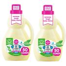Detergente para roupa Dapple Baby Plant Powered 1,5 L (pacote com 2)
