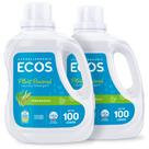 Detergente para roupa ECOS Liquid 200 Loads 3.78 L Pacote com 2 Detergente para roupa ECOS Liquid 200 Loads 3.78 L Pacote com 2