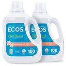 Detergente para roupa ECOS Liquid 200 Loads 3L Magnolia Lily x2