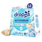 Detergente para roupa em cápsulas Dropps Activewear Unperfumed 64 cápsulas