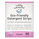 Detergente para roupa em tiras, cocos preguiçosos, sem perfume Detergente para roupa em tiras, cocos preguiçosos, sem perfume