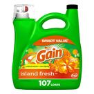Detergente para roupa Gain Aroma Boost Island Fresh 4,5 L 107 cargas