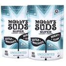 Detergente para roupa Molly's Suds Super Powder 120 Loads, pacote com 2