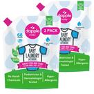 Detergente para roupa para bebês Dapple Baby Concentrated 1L (pacote com 2)