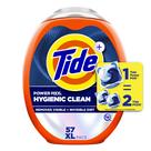 Detergente para roupa Tide Hygienic Clean Power PODS 57 pacotes