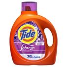 Detergente para roupa Tide Plus Febreze Freshness 3.11L 74 cargas