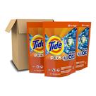 Detergente para roupa Tide PODS Liquid 4 em 1 Ultra Oxi 75 pacotes