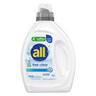 Detergente para roupa totalmente transparente original 1,47 L 64 cargas