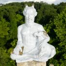 Deus Pan ou Pã - Branco - Estátua Artesanal em Resina