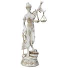 Deusa Themis Deusa da Justiça Direito Grande 45cm Cor Marfim