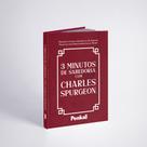 Devocional 3 Minutos de Sabedoria Charles Spurgeon Vermelho Luxo