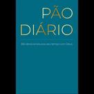 Devocional pão diário - letra grande azul - devocional diário - vol. 1